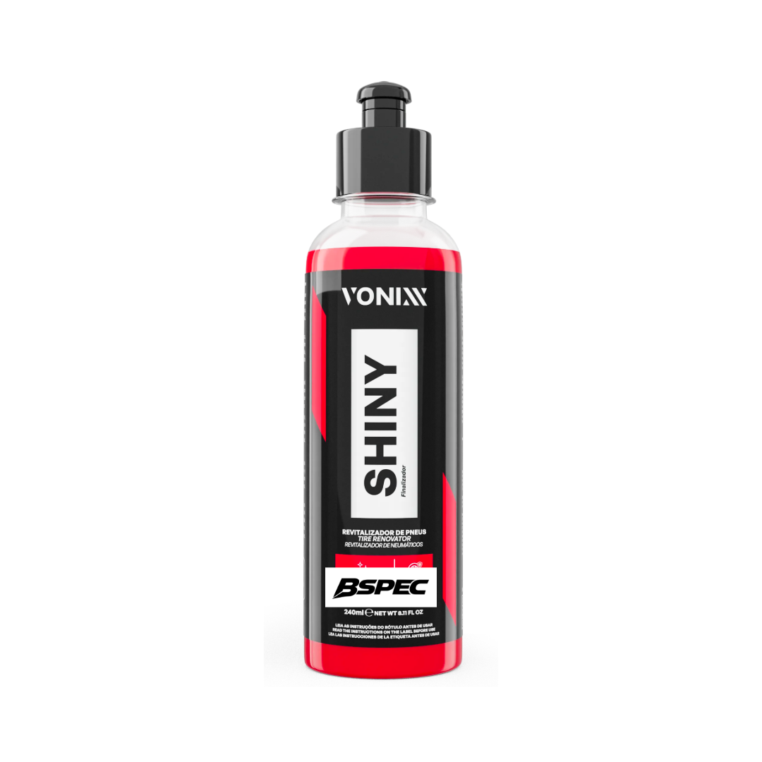 Pneu pretinho com toque molhado VONIXX Shiny 500ml